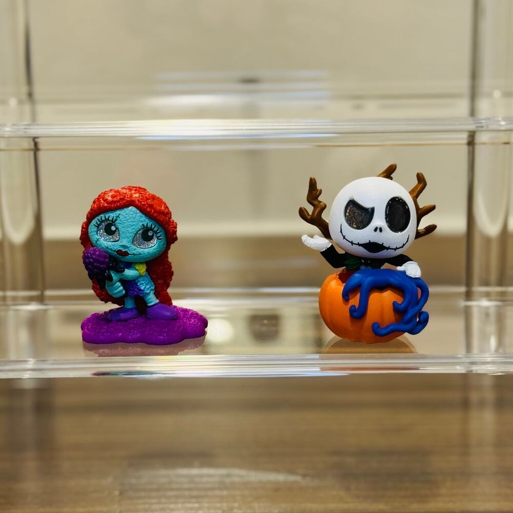 Disney Doorables In Full Bloom Jack Sally Set NEW NBC Figure Lot